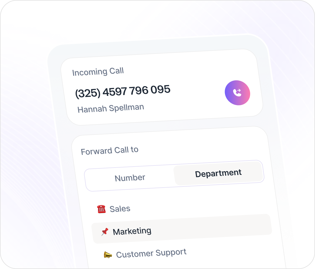 Call Forwarding Image