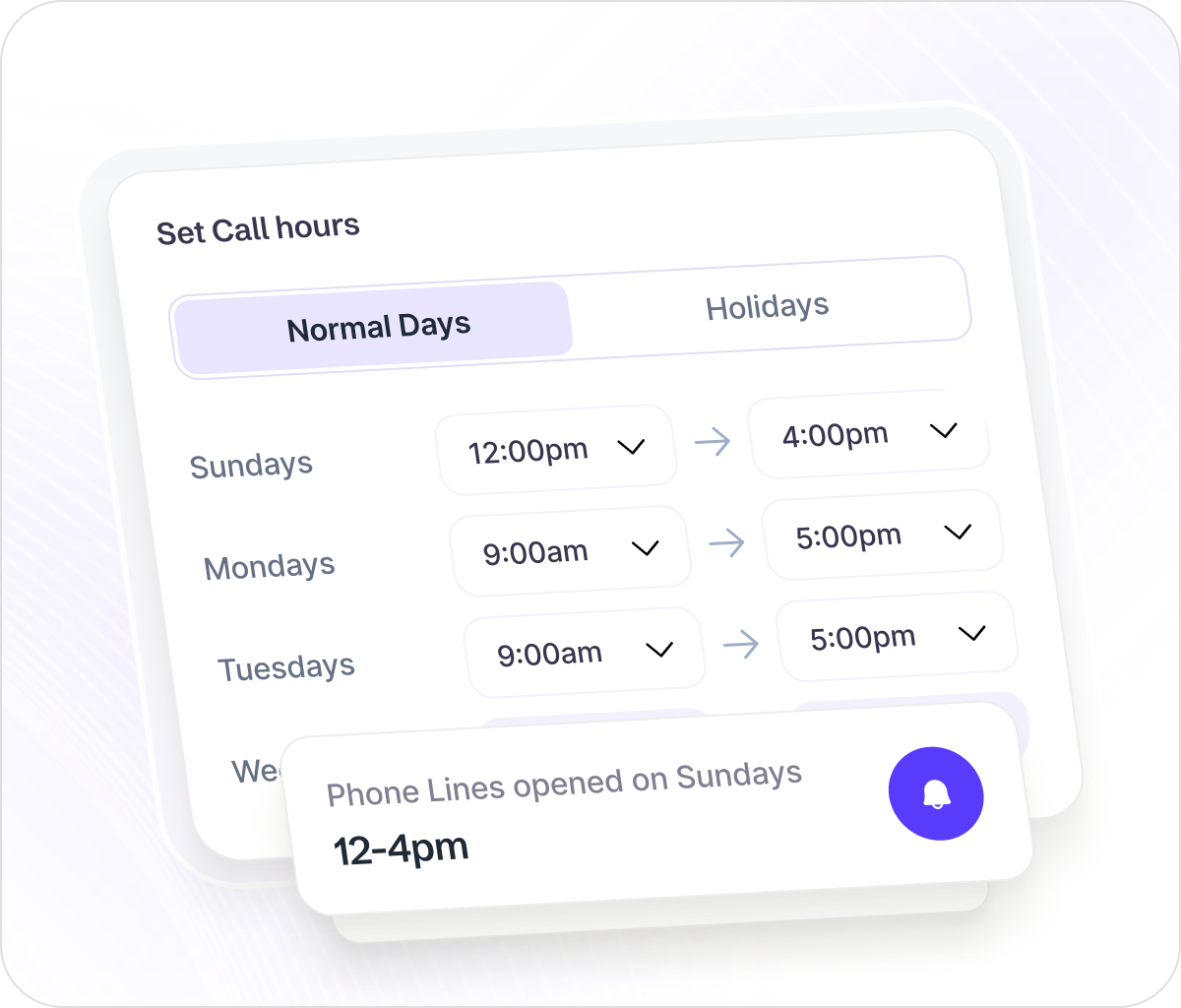 Define Call Hours Image